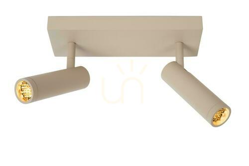 Kontrola Plafond Lucide GRADO 2x MR11 hnědý hliník 22974/02/41