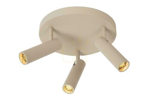 Kontrola Plafon Lucide GRADO hnědý 3xMR11 LED 12 W 25 cm 22974/13/41