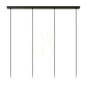 Závěsné svítidlo Lucide KALA 4xE14 hnědé černé 133 cm small 4