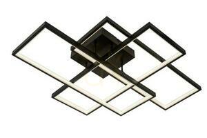 Plafon Lucide LOKERO LED černý 60 W 2000 lm stmívatelný 78101/60/30 small 0