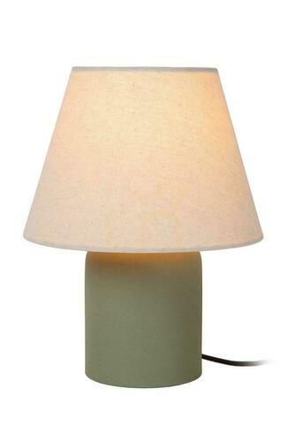 Kontrola Stolní lampa Lucide MACIA zelená béžová keramická Japandi 06527/01/33