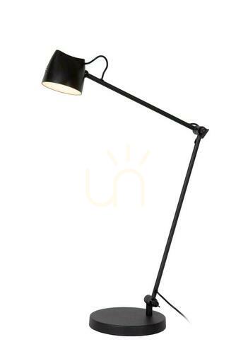 Kontrola Stojací lampa Lucide MILNE černá LED dotyková 8W 250 lm 2700K 44616/06/30