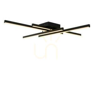 Plafon Lucide NOVAK černý LED 42W 80 cm stmívatelný 78100/42/30 small 2