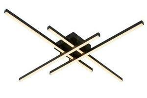Plafon Lucide NOVAK černý LED 42W 80 cm stmívatelný 78100/42/30 small 0