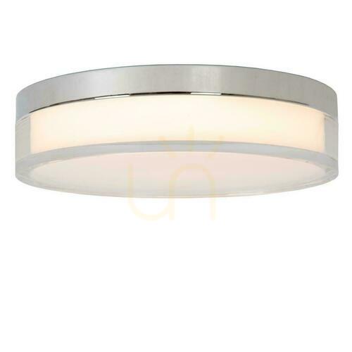 Kontrola Stropní svítidlo do koupelny Lucide PLANO LED 11W CCT IP44 bílé chrom 23 cm 78151/12/61