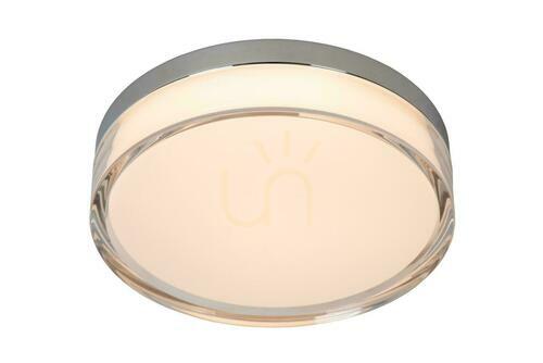 Kontrola Stropní svítidlo Lucide PLANO LED 11W 23 cm stříbrné IP44 78151/12/61