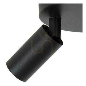 Lucide RITMO černé stropní bodové svítidlo, 3×GU10 (MR11), Ø18 cm, 09942/13/30 small 3