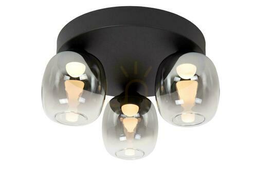 Kontrola Plafond Lucide Tamino černý 3x LED 500 lm 3000 K 74119/15/30