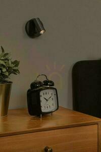 Nástěnné svítidlo Lucide Toni LED 2W hnědé černé stmívatelné 29934/02/96 small 2