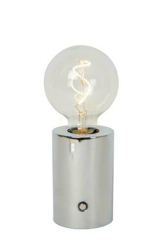 Kontrola Stolní lampa Lucide VIVO LED 1W stříbrná E27 dotyková 22,5 cm