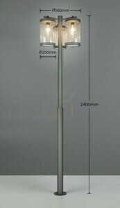 Trio SAMBESI Light Post 404160342 small 2