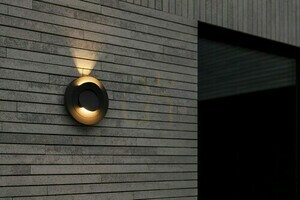 Venkovní nástěnné svítidlo Lutec MOOV LED 7,8 W šedé 21,1 cm 5137701118 small 1