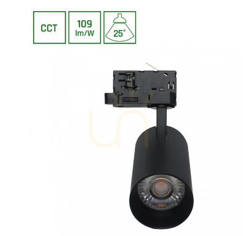 Kontrola Reflektor 3F EUTRAC - ANDROMEDA CCT 3000K - 6000K 16W 230V 25st černý.
