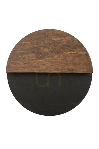 Kontrola Nástěnné svítidlo Sigma LUNA S černé/wenge LED 7W 40860