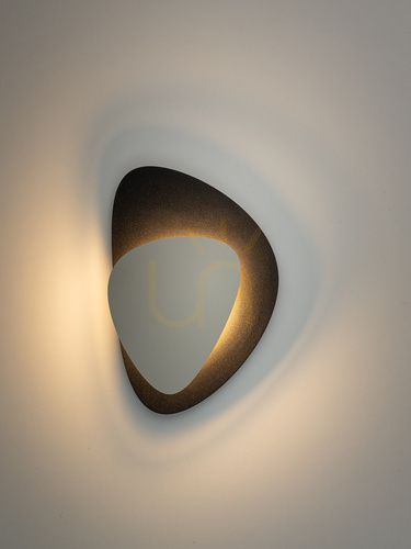 Kontrola Nástěnné svítidlo Sigma PEDRA LED černé 7W SKU 40867