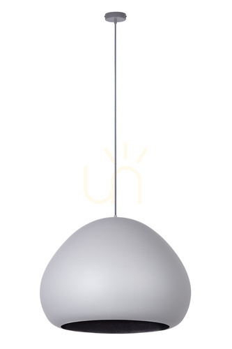 Kontrola Závěsné svítidlo Sigma LAVA 1xE27 šedé, SKU 41079