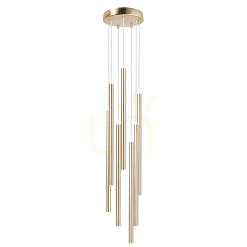 Kontrola Závěsné svítidlo Sigma SOPEL LUX 5xG9 zlaté 40966