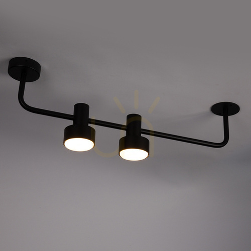 Kontrola Stropní svítidlo Sigma MONA 2x GX53 černá 40900