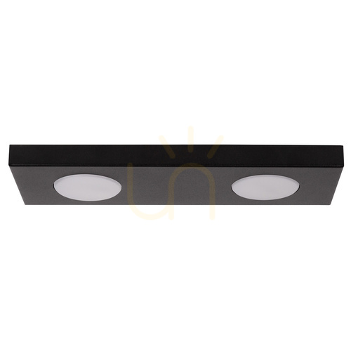 Kontrola Stropní svítidlo Sigma HERO 2xGX53 černé 40920