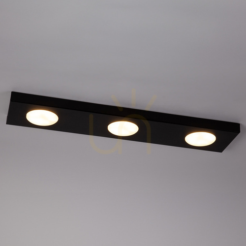 Kontrola Stropní svítidlo Sigma HERO 3xGX53 černé 40921