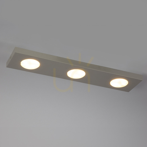 Kontrola Stropní svítidlo Sigma HERO 3xGX53 šedé, RAL 7044 40924