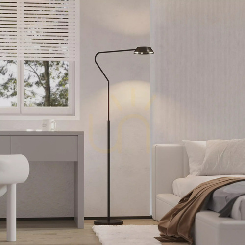 Kontrola Garta Touch LED stojací lampa černá FL0105-BK