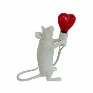 Stolní lampa Topo Mouse White TL0102 small 0