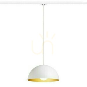 Závěsné svítidlo Gladys 40 pro 3 fáze. Kolejnice černá/zlatá 230 V Led E27 15 W. small 0
