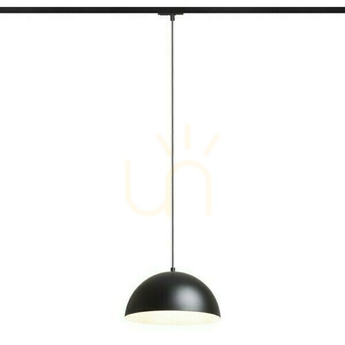 Kontrola Gladys 30 na 1 fázi Závěsné svítidlo. Černá/bílá 230 V Led E27 15 W lišty.