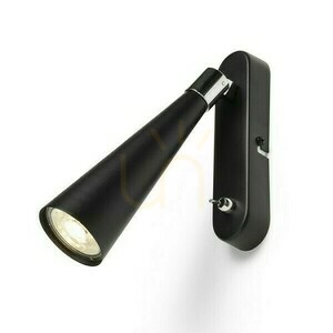 Nástěnné svítidlo Alexis Black Chrome 230 V Led Gu10 5 Watt. small 1