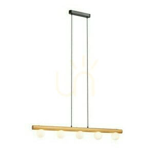 Závěsné svítidlo Noctis Wood/Opale Glass 230 V Led G9 5x7 W. 0 Závěsné svítidlo Noctis Wood/Opale Glass 230 V Led G9 5x7 W. small 0