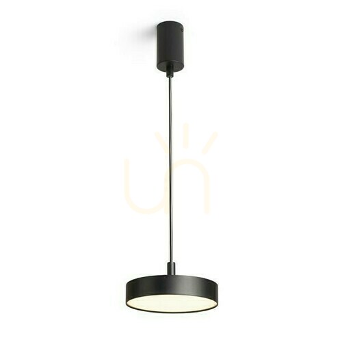 Kontrola Aretha I Závěsné svítidlo černé 230 V Led 12 W 3000 K