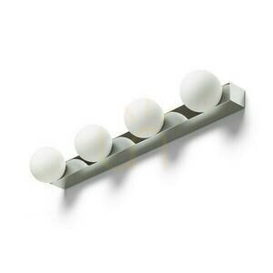 Nástěnné svítidlo Domino Iv nástěnné svítidlo Chrom/opálové sklo 230 V Led G9 4x6 W Ip44 small 3