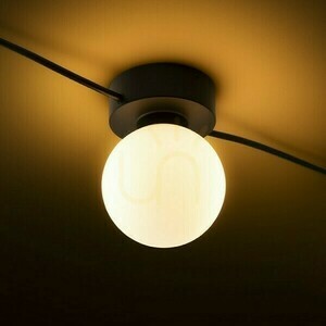 Plafond Vela V Stropní černé opálové sklo 230 Led G9 5x6 W. 2 Plafond Vela V Stropní černé opálové sklo 230 Led G9 5x6 W. small 2