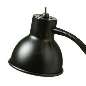 Černá stolní lampa se svorkou Rendl HARMONY R14377, GU10 max. 8 W small 4