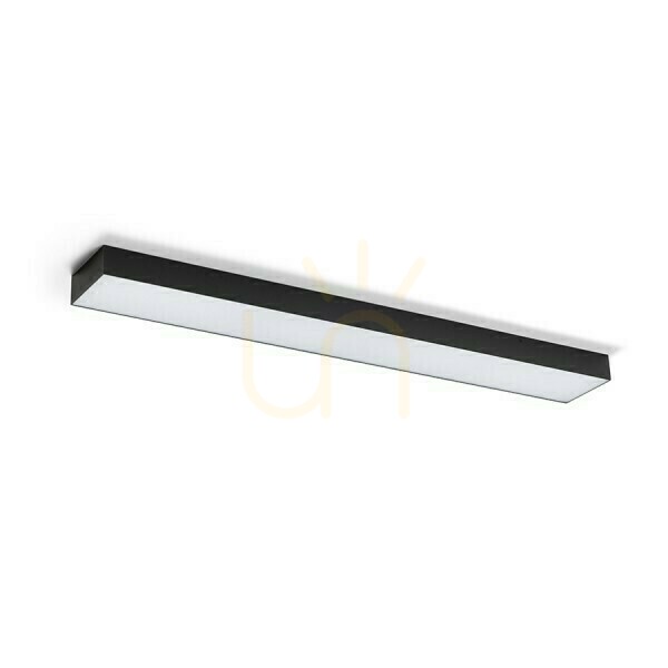Náhled Larisa 115 X15 Dimm stropní povrchová lampa černá 230 V Led 60 W 3000 K. Larisa 115 X15 Dimm stropní povrchová lampa černá 230 V Led 60 W 3000 K.