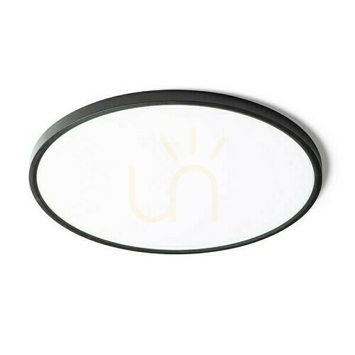 Kontrola Plafond Lana 60 Povrchová montáž černý plast 230 V Led 50 W 3000 K 4000 6000