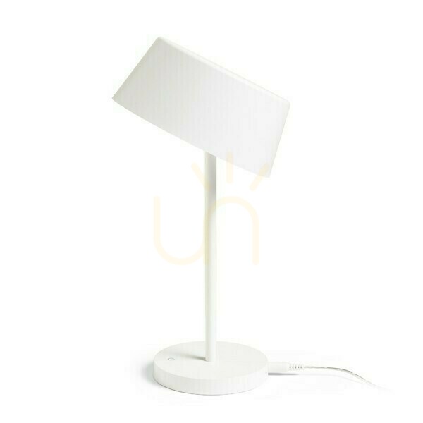 Náhled Praha stmívatelná stolní lampa bílá 230 V Led 5 W 100° 3000 K Praha stmívatelná stolní lampa bílá 230 V Led 5 W 100° 3000 K