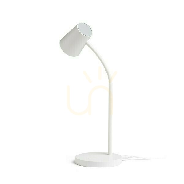 Pohled Stolní lampa Verina bílá 230 V Led 4,5 W 100° 3000 K Stolní lampa Verina bílá 230 V Led 4,5 W 100° 3000 K