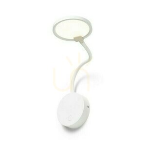 Nástěnné svítidlo RENDL CELESTE bílé – LED 4,8W 3000K 480lm, ohebný krk, vypínač na základně, R14278 small 2