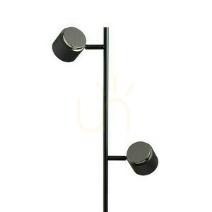 Stojací lampa Rendl NOVA II R14277 černá s chromovými detaily, LED 2 × 3,5 W, 3000 K small 4