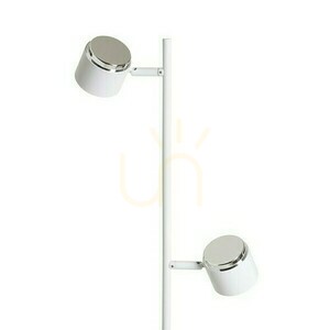 Nova Ii Stojací lampa Bílý chrom/akrylové mléko 230 V Led 2x3,5 W 3000 K 2 Nova Ii Stojací lampa Bílý chrom/akrylové mléko 230 V Led 2x3,5 W 3000 K small 2