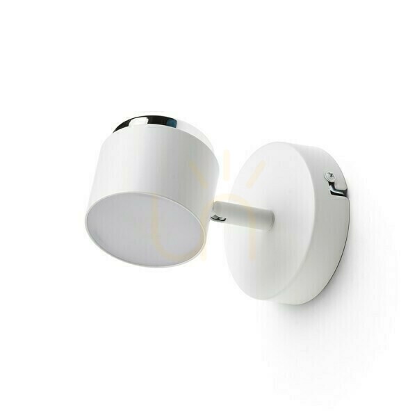 Zobrazit Nova I Nástěnná lampa pro povrchovou montáž Bílý chrom/akryl Mléko 230 V Led 4,2 W 3000 K Nova I Nástěnná lampa pro povrchovou montáž Bílý chrom/akryl Mléko 230 V Led 4,2 W 3000 K