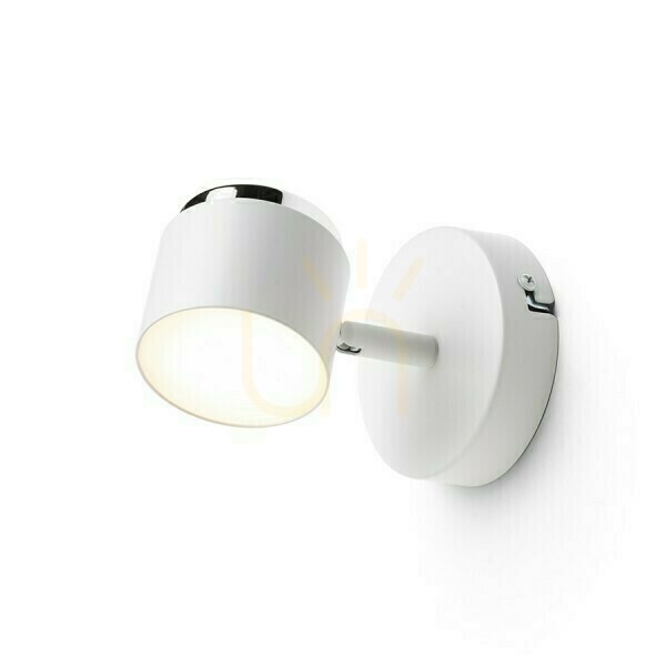 Zobrazit Nova I Nástěnná lampa pro povrchovou montáž Bílý chrom/akryl Mléko 230 V Led 4,2 W 3000 K Nova I Nástěnná lampa pro povrchovou montáž Bílý chrom/akryl Mléko 230 V Led 4,2 W 3000 K