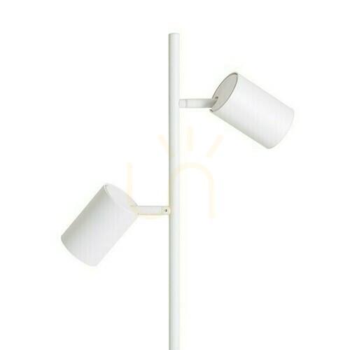 Kontrola Flynn Ii Stojací lampa bílá 230 V Led Gu10 2x9 W.