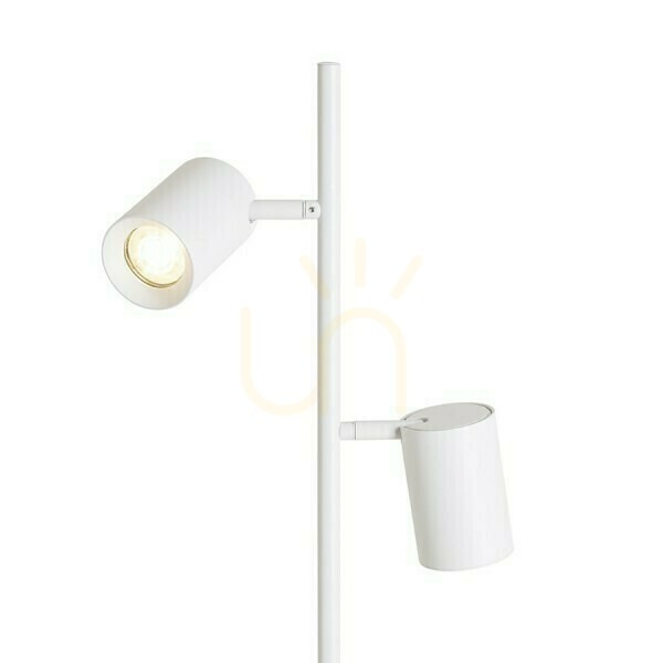 Zobrazit Flynn Ii Stojací lampa bílá 230 V Led Gu10 2x9 W. Flynn Ii Stojací lampa bílá 230 V Led Gu10 2x9 W.