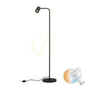 Stojací lampa Rendl FLYNN I černá GU10 9 W small 0