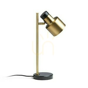 Divina Stolní lampa Mosaz/Dekor Černá 230 V Led E27 5 W. 1 Divina Stolní lampa Mosaz/Dekor Černá 230 V Led E27 5 W. small 1