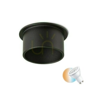 Orta Zapuštěná stropní svítidla černá 230 V Led Gu10 9 W. small 0