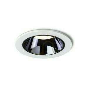 Ansel Vestavné svítidlo bílé černé chrom 230 V Led 12 W 60° 3000 K small 0